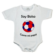 Body de Bebe Soy Bolso Como Mi Papá