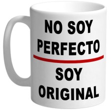 Taza No Soy Perfecto