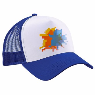 Gorros Trucker  Color Azul Personalizados