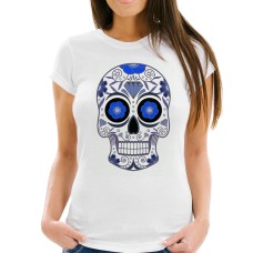 Remera de Calavera de Dama Modelo 1