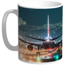 Taza Personalizada con logo de CIAC, Escuela de Vuelo o Motivo Aeronáutico