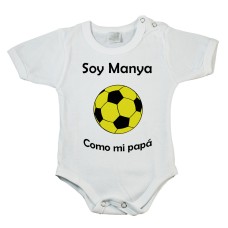 Body de Bebe Soy Manya Como Mi Papá