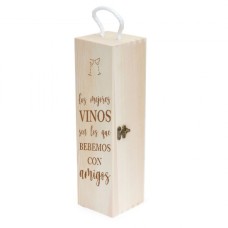 Caja para Vino de Madera Personalizada