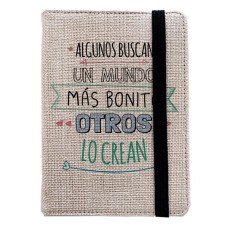 Cuaderno A6 Personalizado con Funda de Lino