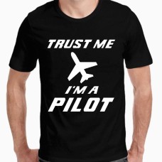 Remera Negra Soy Piloto